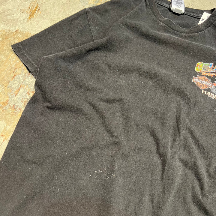 중고 의류 Harley-Davidson / Harley Davidson / Orlando Store, Florida / Printed T-Shirt / Size L