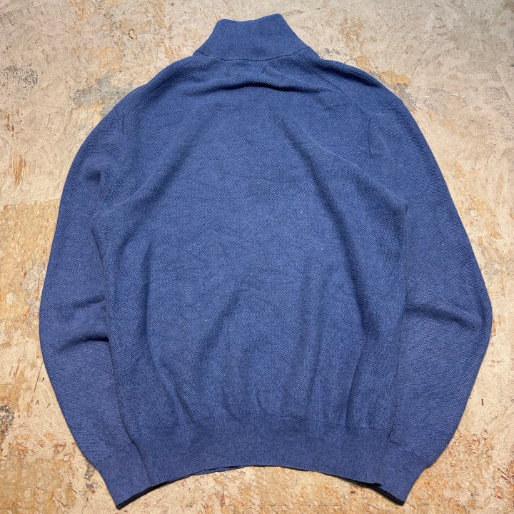 Ralph Lauren/ Polo By Ralph Lauren/ Half Zip 니트 스웨터/ 크기 M의 의류 폴로