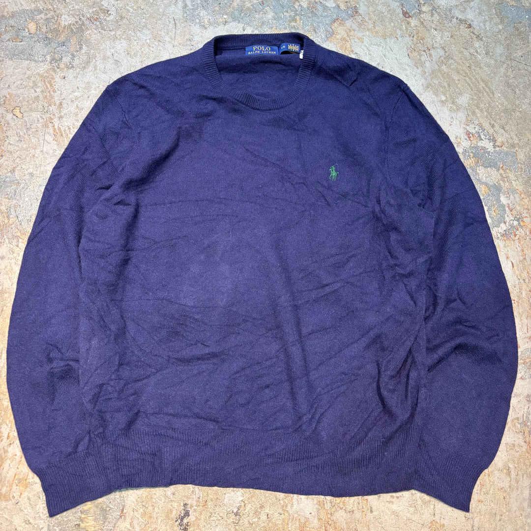 Ralph Lauren/ Polo Ralph Lauren/ Crew Neck Knit 스웨터/ 크기 L의 빈티지 폴로