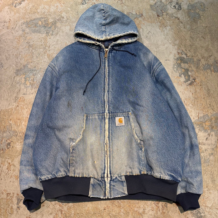 古着 USA製 94's carhartt/ カーハート/ アクティブジャケット/ 裏地ブランケット/ サイズXXL