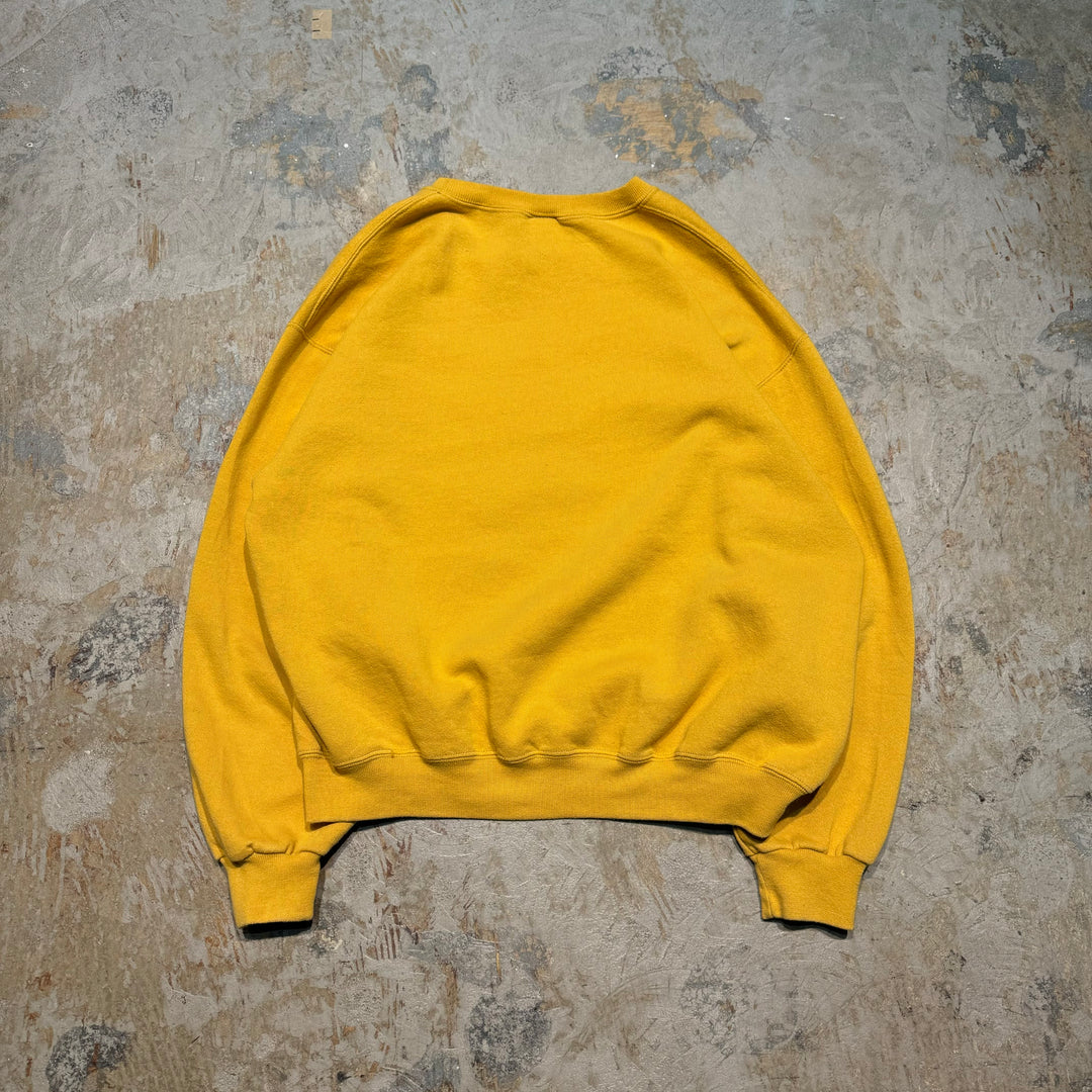 Used clothing 90's RUSSELL ATHLETIC/Russell Athletic/Minnesota/Golden Gopher/Embroidered logo/Crew neck sweatshirt/Size L