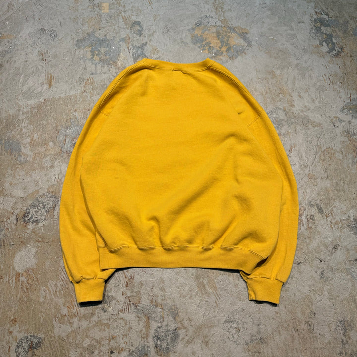 Used clothing 90's RUSSELL ATHLETIC/Russell Athletic/Minnesota/Golden Gopher/Embroidered logo/Crew neck sweatshirt/Size L