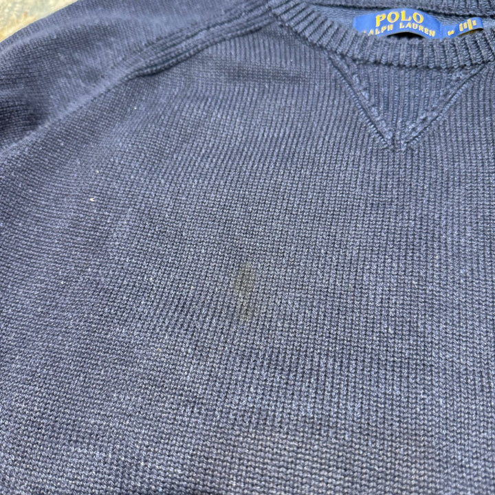 旧衣POLO by Ralph Lauren/ POLO拉尔夫劳伦/圆领针织毛衣/尺寸M