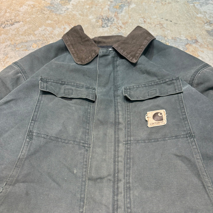 Used clothing carhartt/ Carhartt/ Traditional coat/ Duck fabric/ Quilted lining/ Size 2XL
