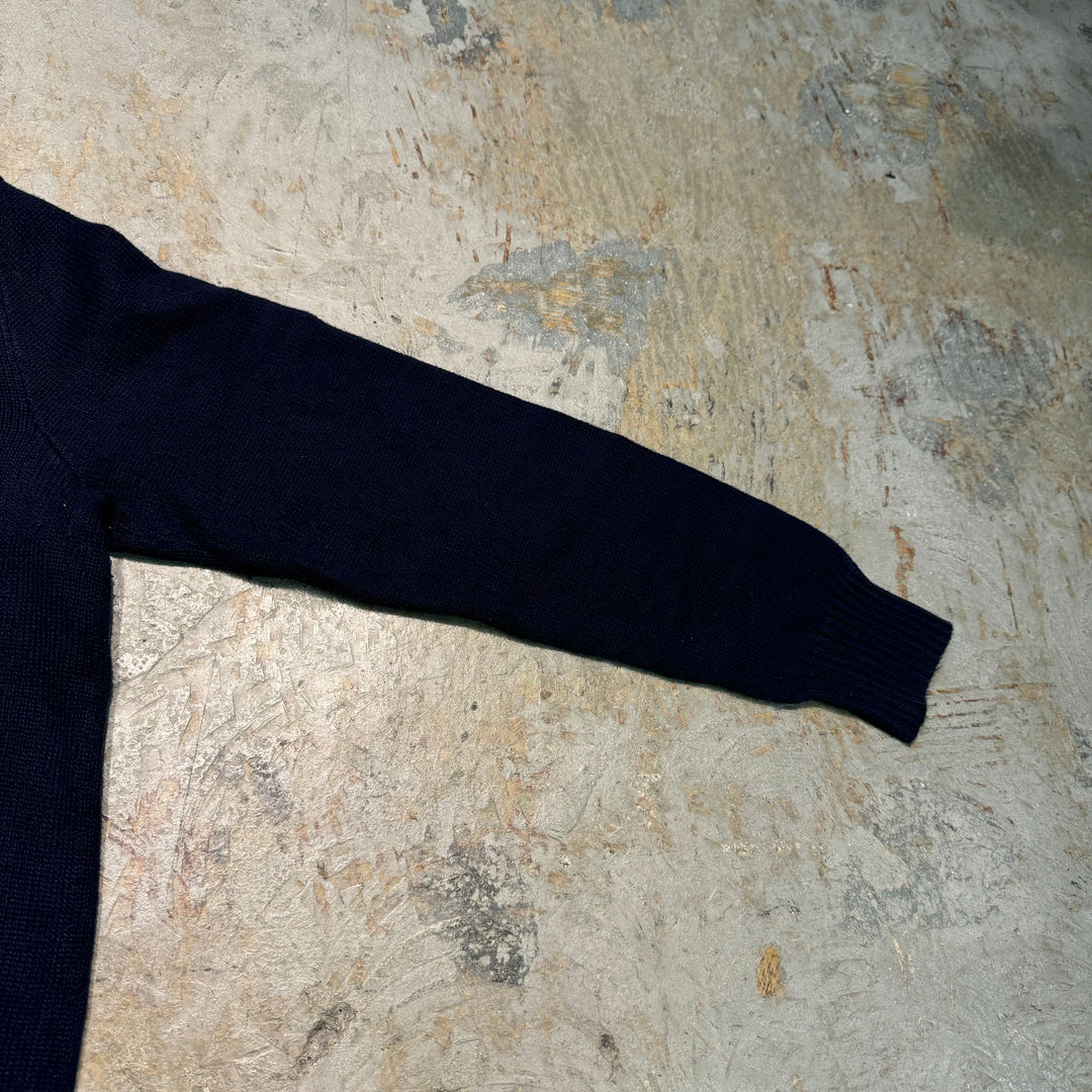 Used clothing POLO by Ralph Lauren/High button knit sweater/Size M