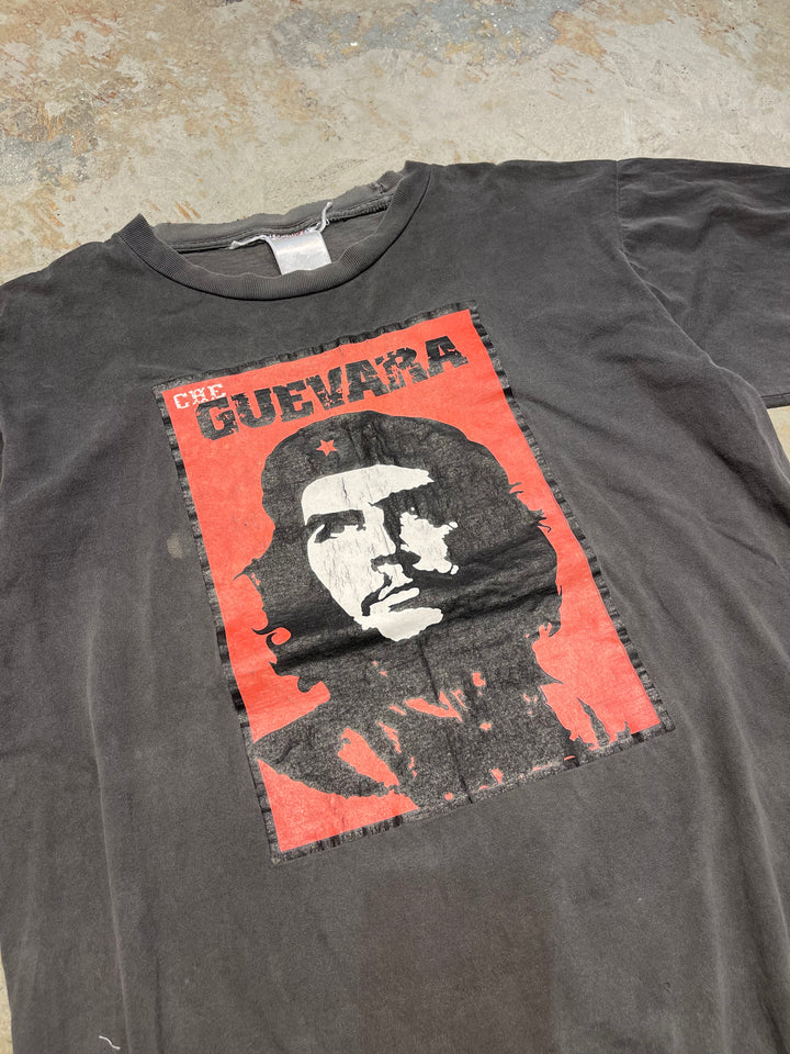 #MA154 古着 90's CHE GUEVARA/チェ・ゲバラ / 元キューバ産業大臣 / ヴィンテージ シングルステッチ プリントTシャツ/サイズXL相当