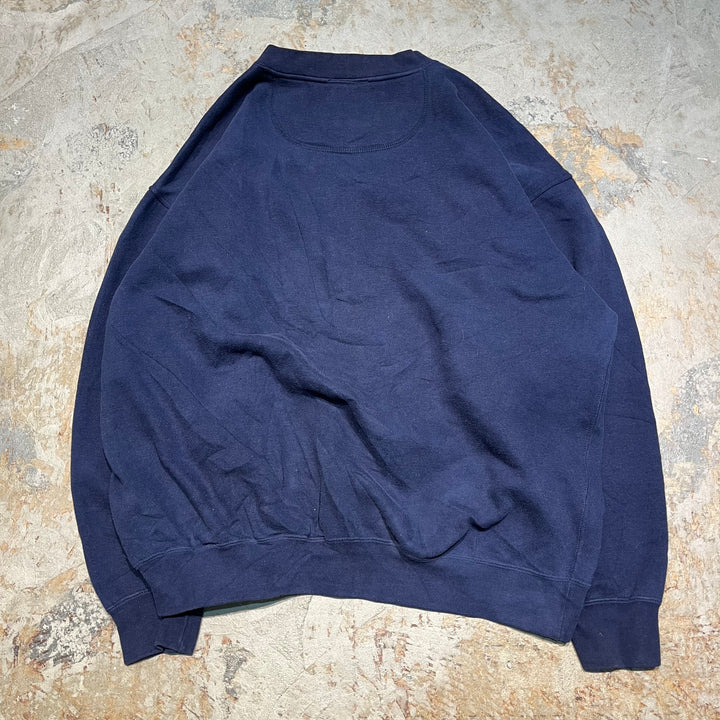 #4061 古着 Unknow/Crew neck sweat/クルーネックスウェット/NOTRE DAME/カレッジロゴ/サイズL