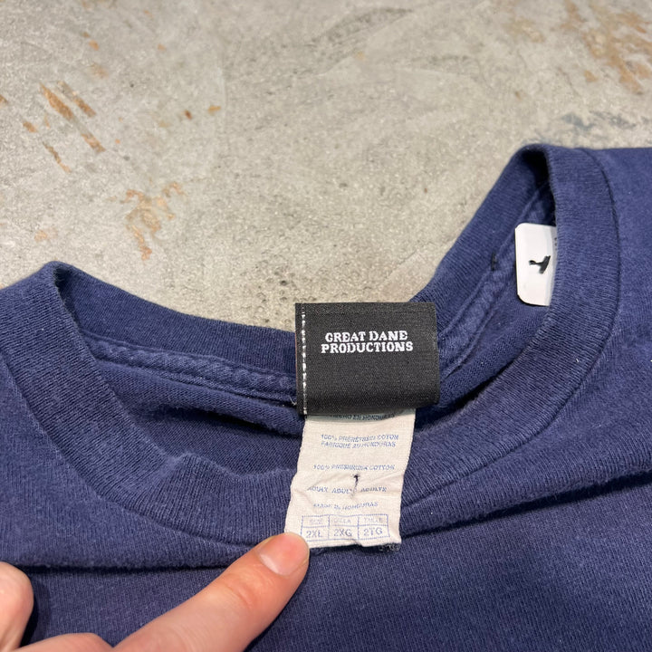 빈티지 할리 데이비슨 / 할리 데이비슨 / 바하마 프리 포트 상점 / 인쇄 티셔츠 / 크기 XXL