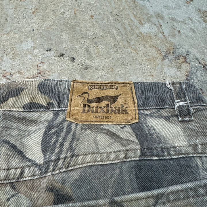 二手服裝Duxbak/ Ducksback/ Real Tree Camo褲子/尺寸W36 x L34