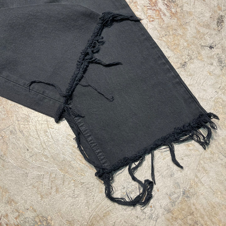 #4772 Used clothing 93's LEVI'S/Levi's/501/Black denim pants/Black denim pants/Made in USA/Dyed/Size 30x32