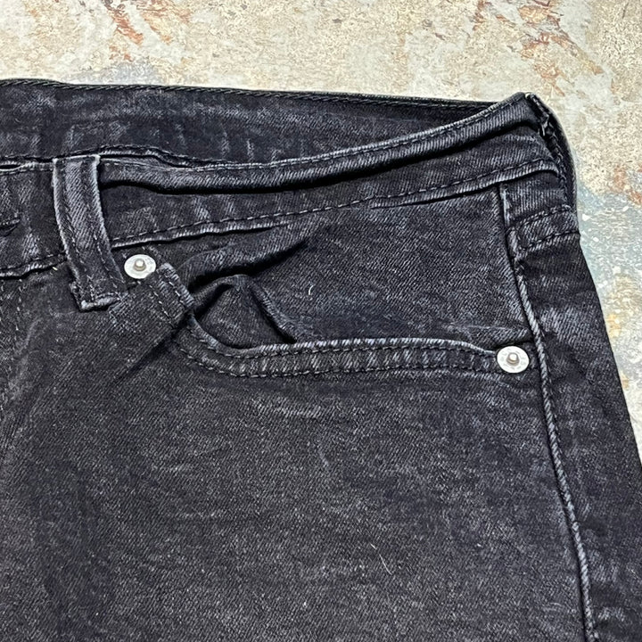 #4181 古着 Levi's/リーバイス/Black Denim Pants/ブラックデニムパンツ/ストレート/514/サイズ33×30