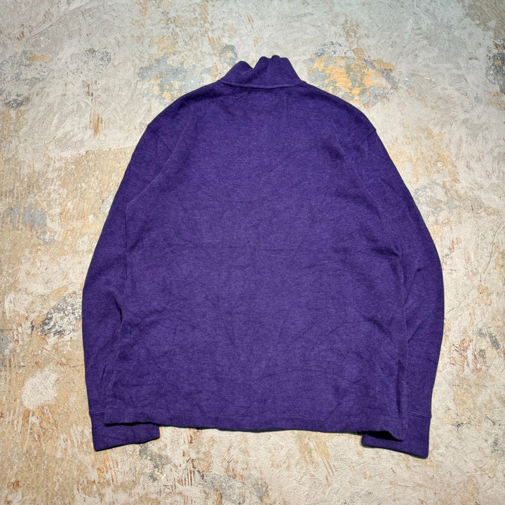 旧衣POLO by Ralph Lauren/ POLO拉尔夫劳伦/半拉链针织毛衣/尺寸M