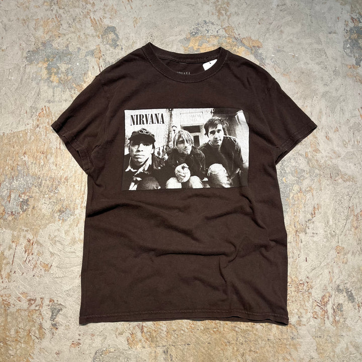 중고 의류 Nirvana/Nirvana/Rock Printed T-Shirt/Size S