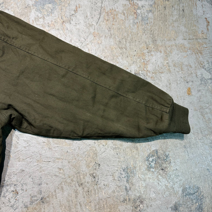 중고 의류 60의 McRegor/Bomber 재킷/스위칭 가죽/크기 l