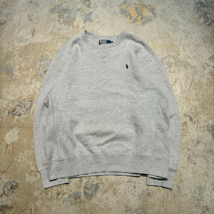 중고 의류 Polobyralph Lauren/Polobyralph Lauren/Reverse Weave Crew Neck Sweatshirt/Size XL