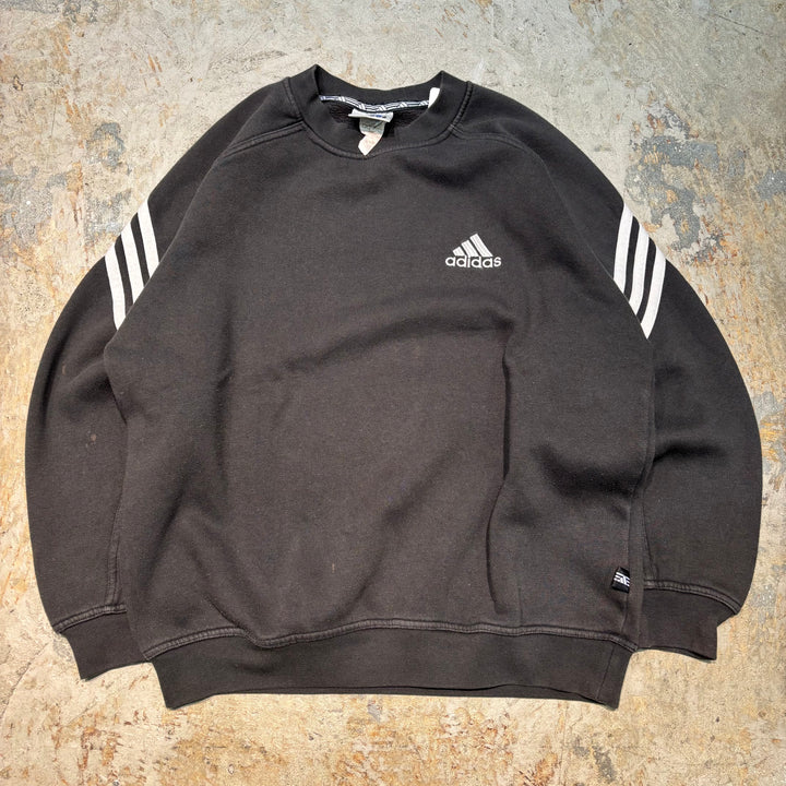 古着 90's adidas/ アディダス/クルーネックスウェット/ サイズS相当