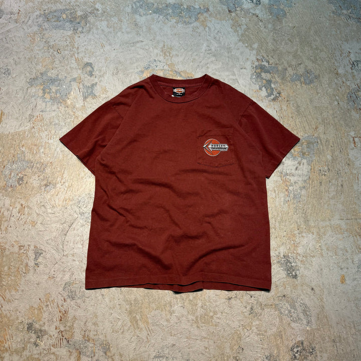 古着 USA製 Harley-Davidson/ハーレーダビッドソン/ プリントTシャツ / PRESTONSBURG, KY/ サイズL