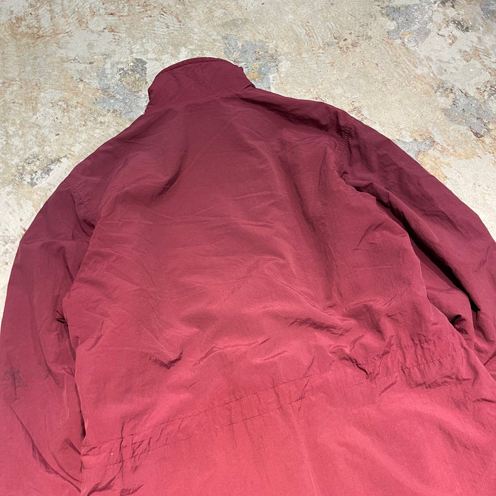 #3721 Used clothing 80's~90's L.L.Bean /Nylon Jacket /Padded nylon jacket / Fleece lining / Size M