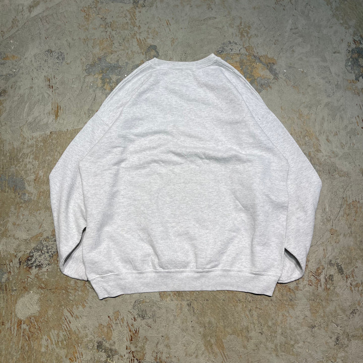 #4129 古着 Hanes/ヘインズ/Crew neck Print Sweat/クルーネックスウェット/Hocus Pocus/サイズL