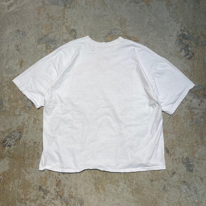 중고 의류 Jerzees / Pennsylvania Railway Company / M1 증기 기관차 / 회사 인쇄 티셔츠 / 크기 XL