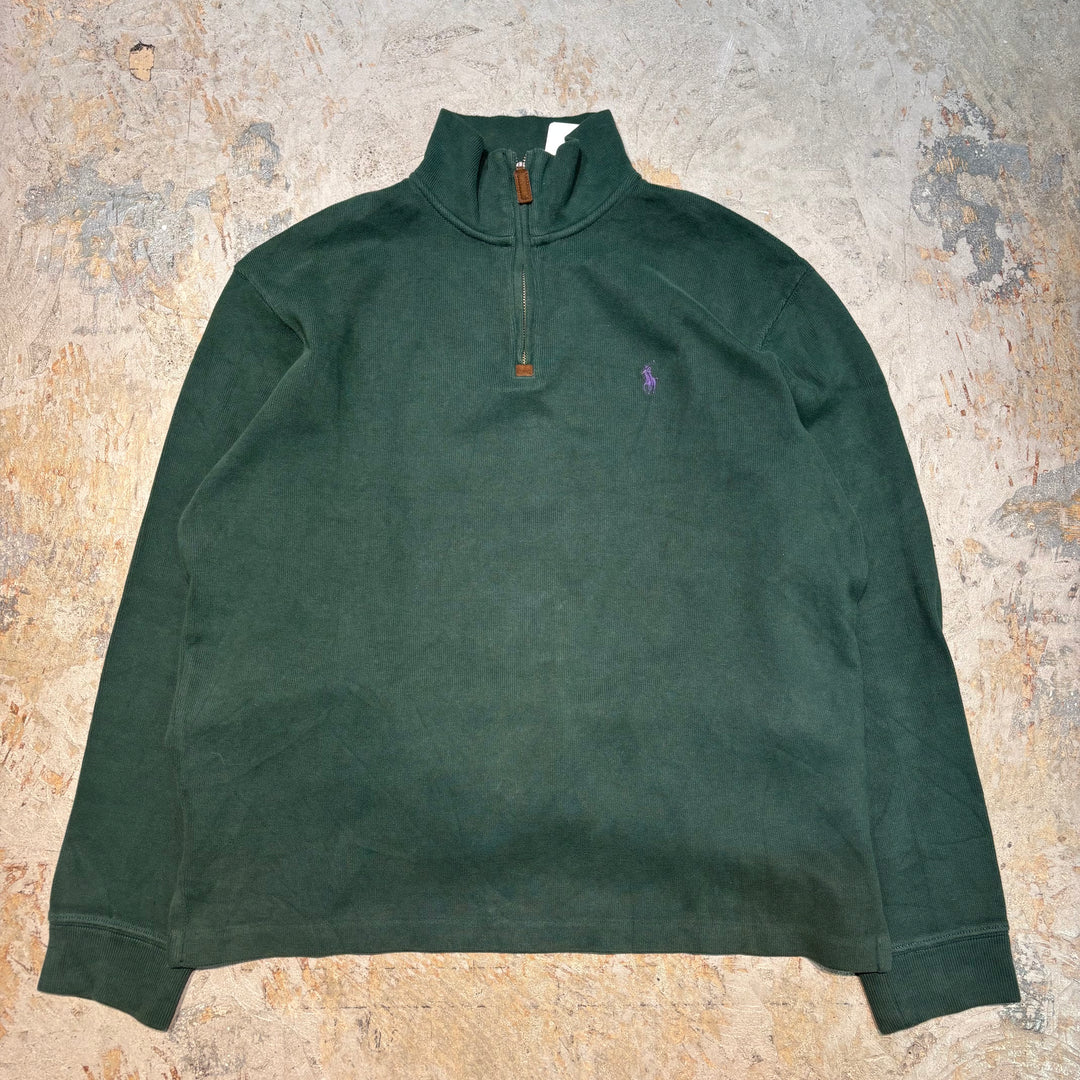 Used clothing POLO by Ralph Lauren/ Polo Ralph Lauren/ Half zip knit sweater/ Size S