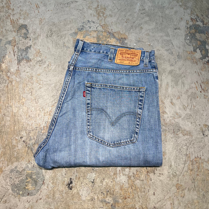 二手服裝Levi的/Levi的/牛仔褲/牛仔褲/569/實際尺寸38×29