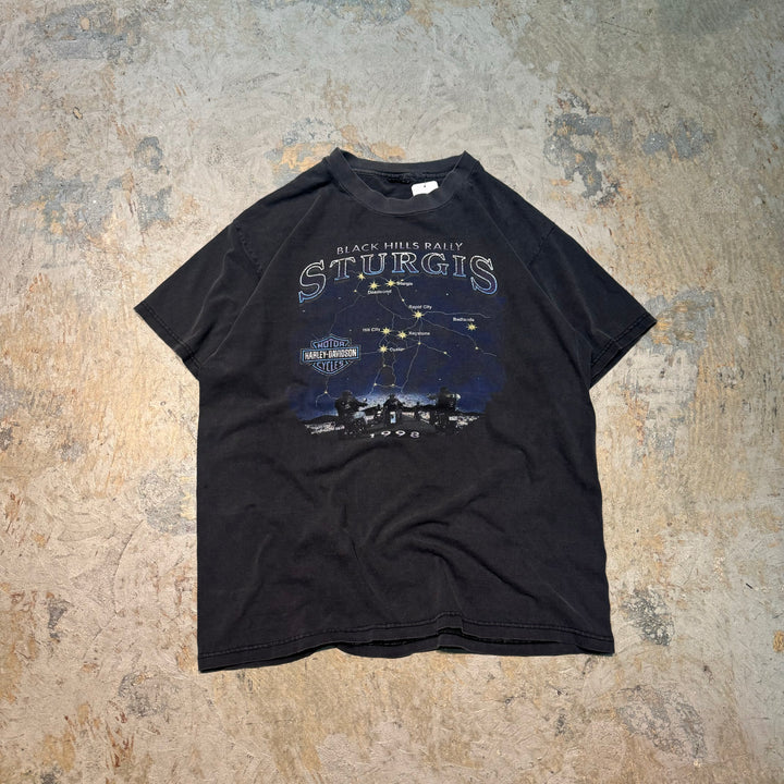 古着 USA製 Harley-Davidson/ハーレーダビッドソン/ プリントTシャツ/ サイズS相当