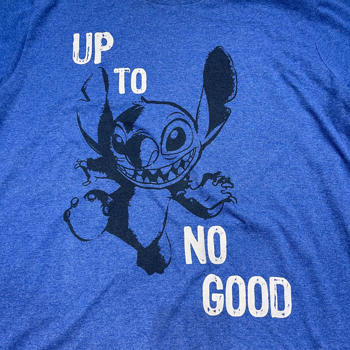 古着 ディズニーストア/スティッチ/"up to no goo"/プリントTシャツ/サイズ2XL