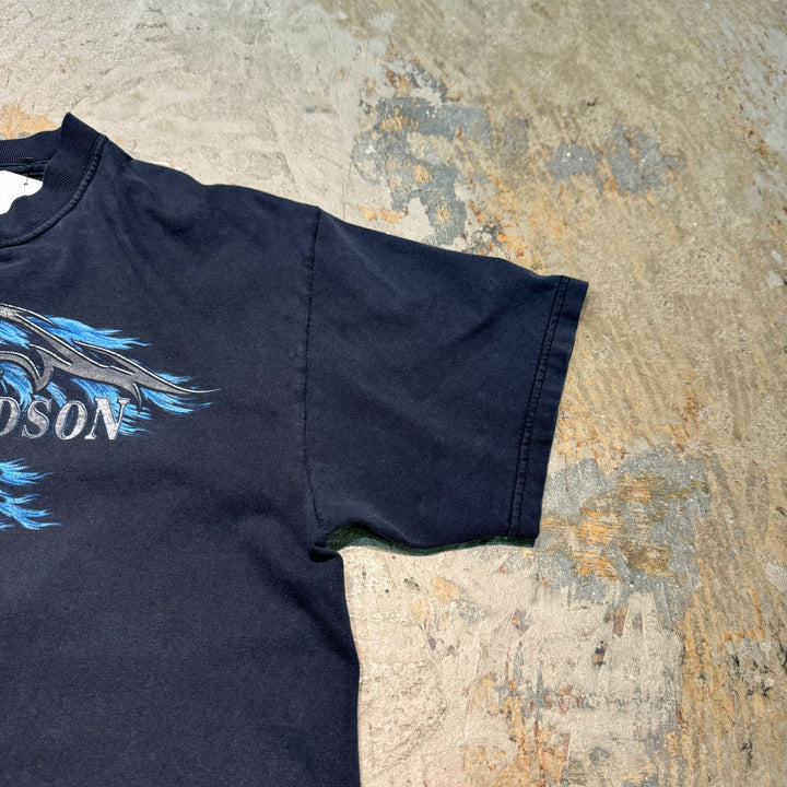 古着 USA製 Harley-Davidson/ハーレーダビッドソン/ プリントTシャツ/ サイズM
