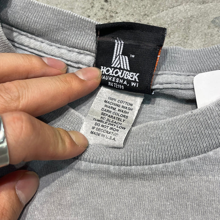 Used clothing Made in USA Harley-Davidson/Harley Davidson/Single Stitch T-shirt/Size L