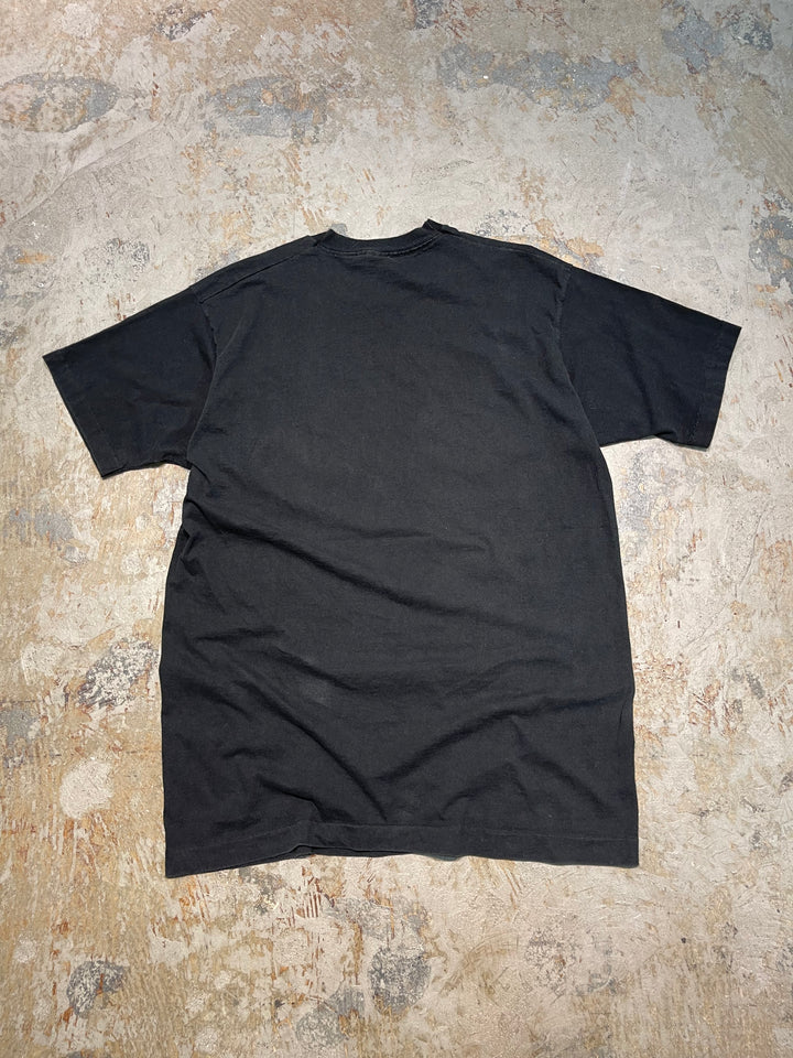 #MA164 古着 USA製 90's フルーツオブザルーム / KOOL / クール / 企業系  / ヴィンテージ シングルステッチ プリントTシャツ/サイズXL