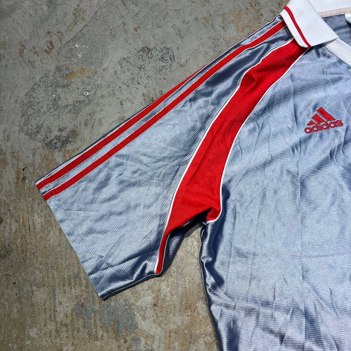 #4478 古着 Adidas/アディダス/Sport Lisboa e Benfica/SLベンフィカ/Football/フットボール Tee/サイズL