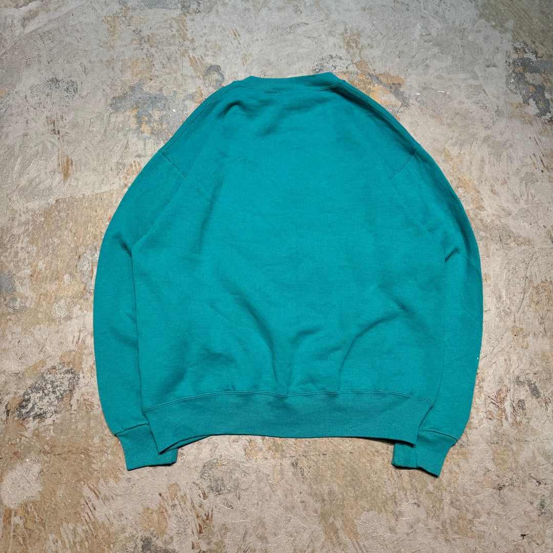 Used clothing 90's~ RUSSELLATHLETIC/Russell Athletic/Blank Crew Neck Sweat/Plain/Size L
