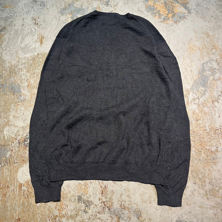 #3703古着/ラルフローレン/POLObyRalphLauren/コットンニット/Cottonknit/Vネック/サイズL