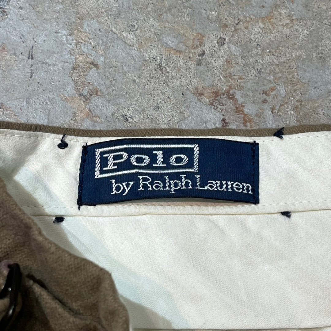 古着 90's〜 POLO by ralph Lauren/ポロラルフローレン/ チノ トラウザーズ / 実寸サイズ35×29