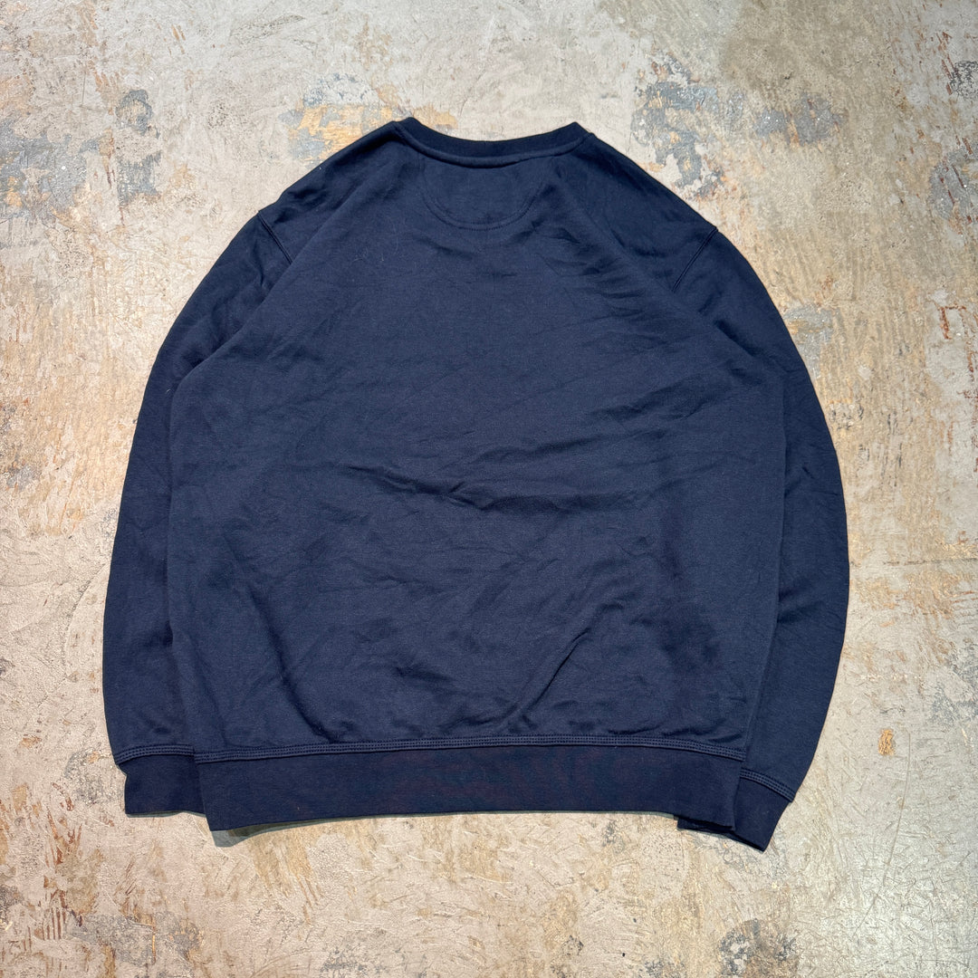 古着 carhartt/カーハート/クルーネックスウェット/前Vガゼット/サイズL