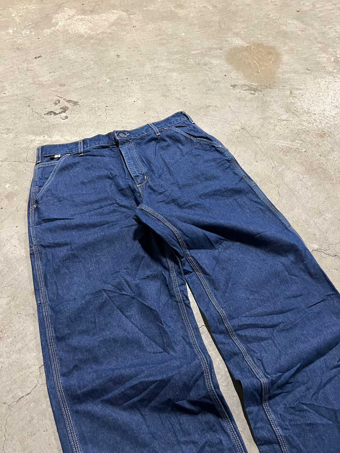 #MA32 Used clothing Carhartt/Denim Painter Pants/Actual size 35 x 32