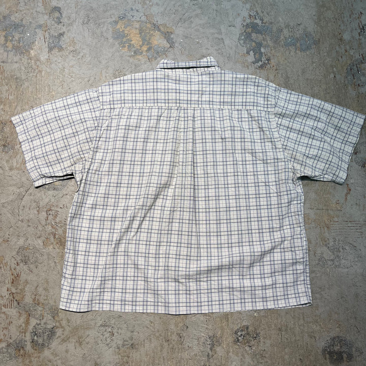 Used clothing carhartt/ Carhartt/ Button-down short sleeve shirt/ Checkered pattern/ Remake/ Size XL