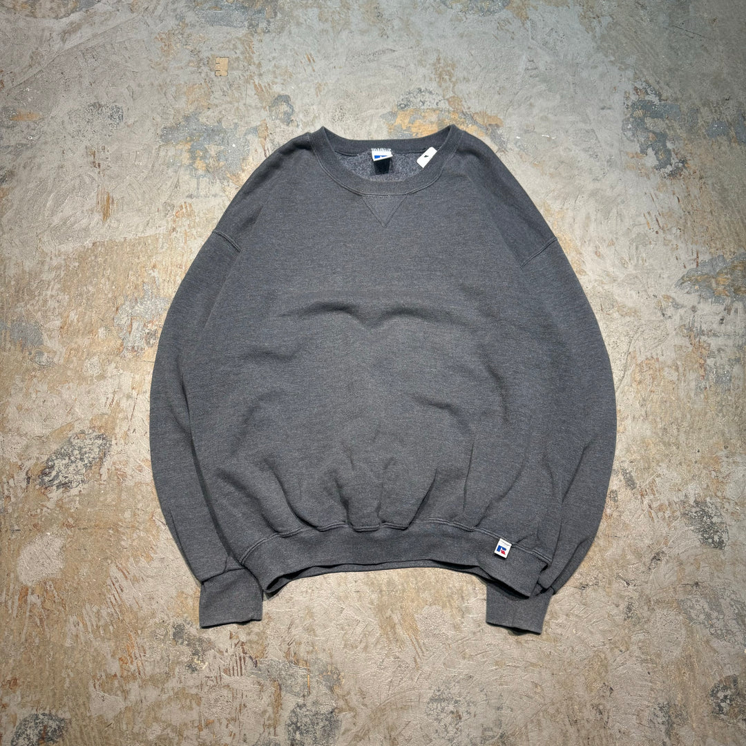 Used clothing 90's RUSSELL ATHLETIC/ Russell Athletic/ Blank Crew Neck Sweatshirt/ Size XL