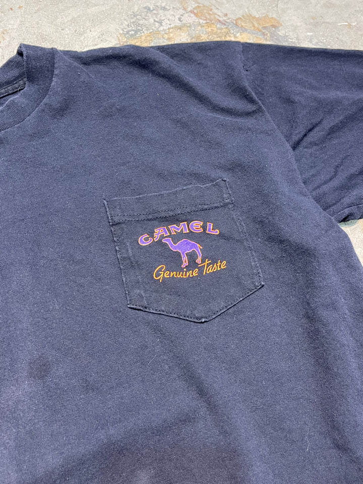 #MA152 古着 USA製 94's CAMEL/キャメル / たばこ / ヴィンテージ シングルステッチ プリントTシャツ/サイズXL