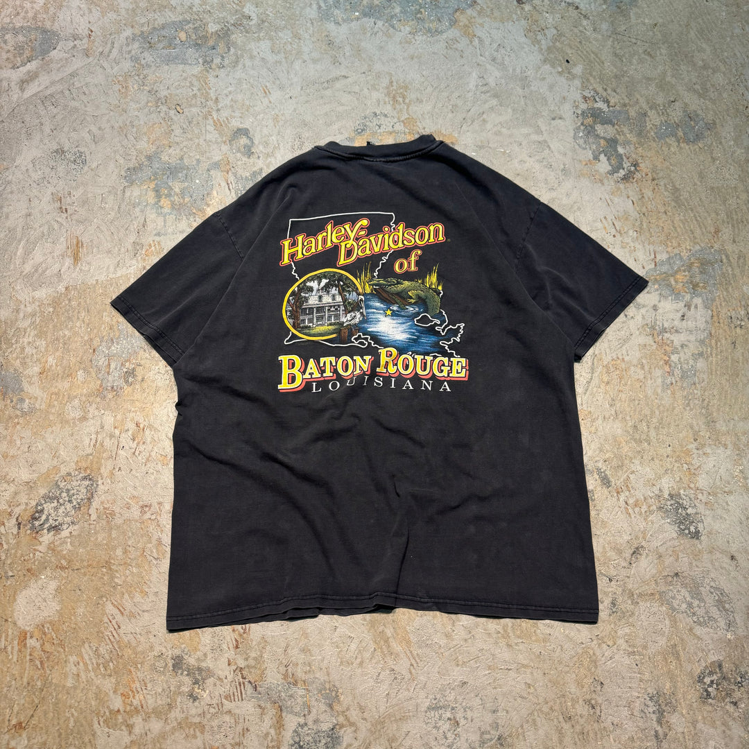 Used clothing Made in USA Harley-Davidson/Harley-Davidson/Printed T-shirt/Size XXL