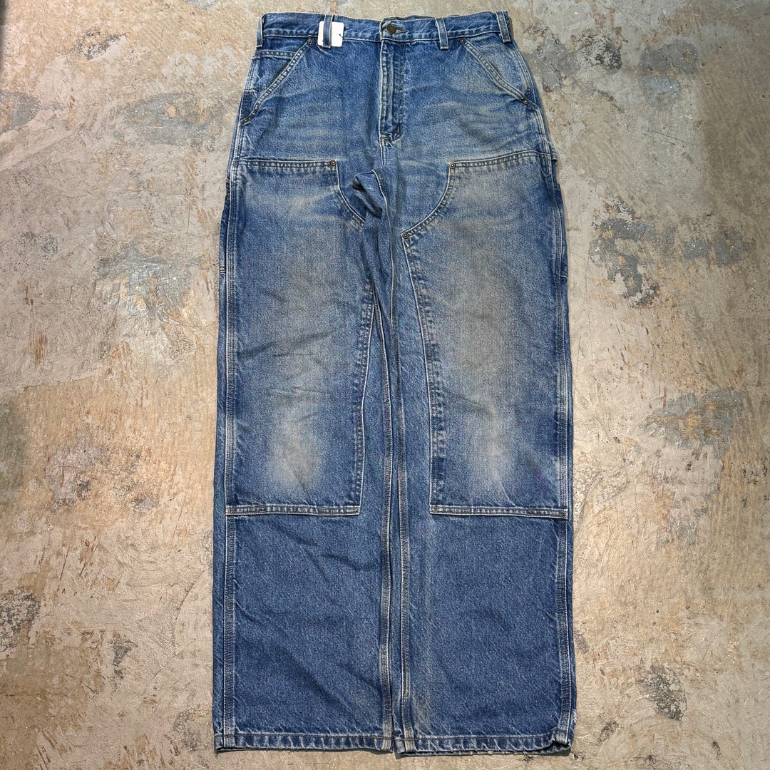 古着 Carhartt/ カーハート/ ダブルニーデニムペインターパンツ/ 実寸サイズ30×33
