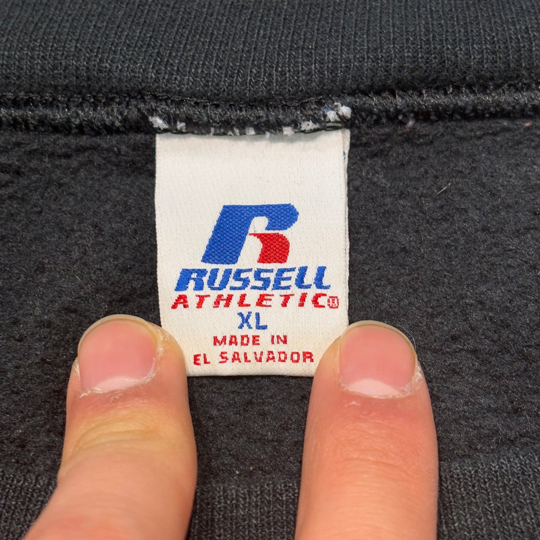 Used clothing 90's~ RUSSELLATHLETIC/ Russell Athletic/ Blank Crew Neck Sweatshirt/ Plain/Size XL