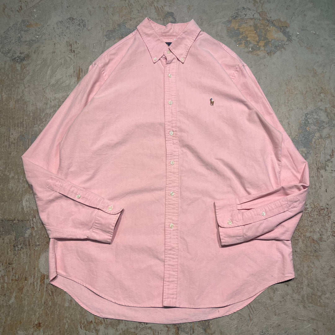 #4377 Used clothing Ralph Lauren/Long Sleeve Button Down Shirt/Long Sleeve Button Down Shirt/Size XL
