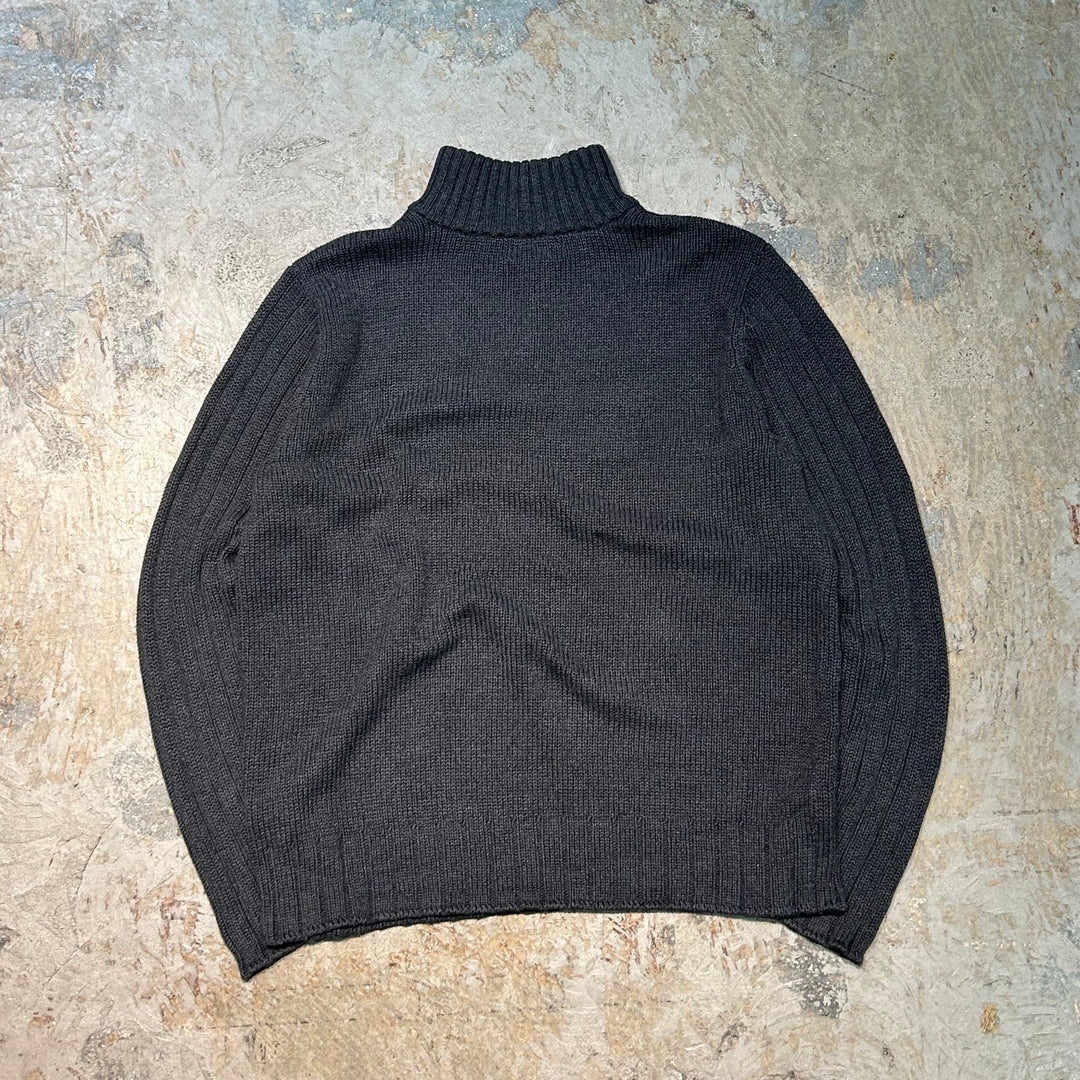 旧衣POLO by Ralph Lauren/ POLO拉尔夫劳伦/半拉链针织毛衣/尺寸L