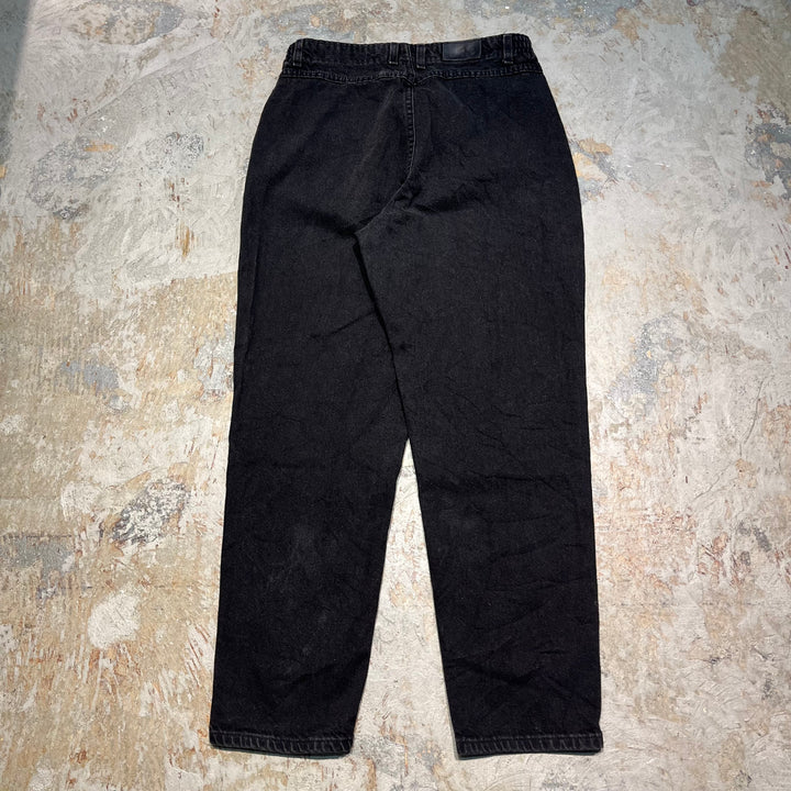 #4183 古着 Lee/リー/Black Denim Pants/ブラックデニムパンツ/サイズ14 MED