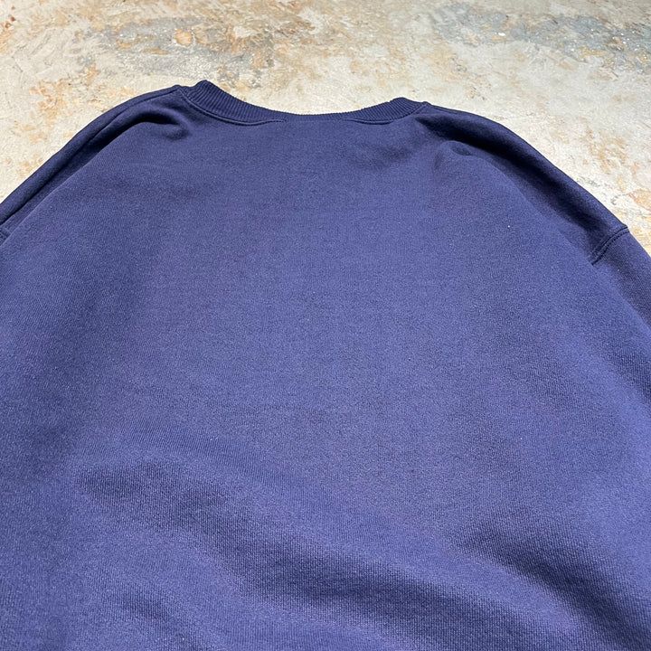 #4072 古着 90's Hanes/ヘインズ/Heavy Weight/Crew neck Sweat/クルーネックスウェット/TAHOE SLE/企業系/MADE IN USA/サイズL