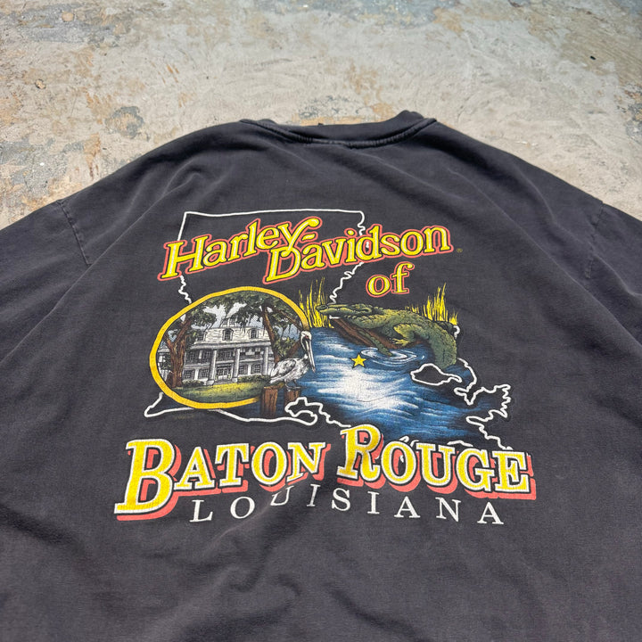古着 USA製 Harley-Davidson/ハーレーダビッドソン/ プリントTシャツ/ サイズXXL