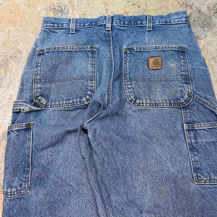 古着 Carhartt/ カーハート/ ダブルニーデニムペインターパンツ/ 実寸サイズ30×33