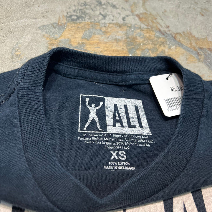 古着 マイク・タイソン/モハメド・アリ/ボクシング/プリントTシャツ/サイズL相当